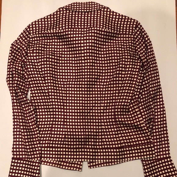 NEW ANNE KLIEN BLOUSE 100% SILK - Picture 4 of 5